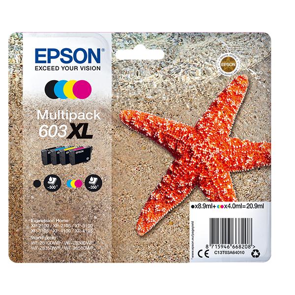 Epson Multipack 4-colours 603XL Ink [C13T03A64010]