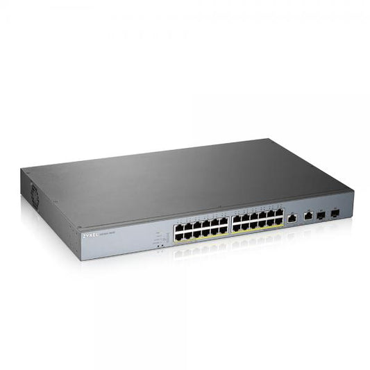 Zyxel GS1350-26HP-EU0101F switch di rete Gestito L2 Gigabit Ethernet (10/100/1000) Supporto Power over Ethernet (PoE) Grigio [GS1350-26HP-EU0101F]