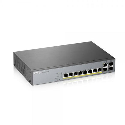 Zyxel GS1350-12HP-EU0101F switch di rete Gestito L2 Gigabit Ethernet (10/100/1000) Supporto Power over Ethernet (PoE) Grigio [GS1350-12HP-EU0101F]