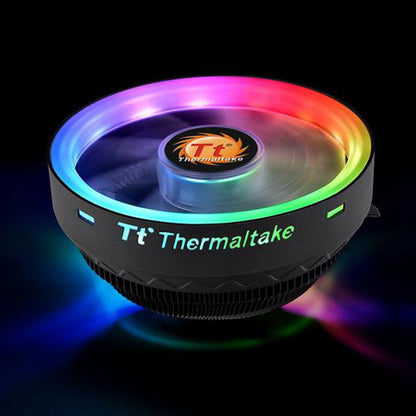 Thermaltake UX100 ARGB Lighting Processore Refrigeratore 12 cm Nero [CL-P064-AL12SW-A]