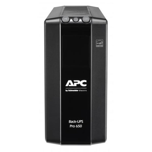 APC BR650MI Sistema de Alimentación Ininterrumpida (UPS) Línea Interactiva 0,65 kVA 390 W 6 Toma(s) AC [BR650MI] 