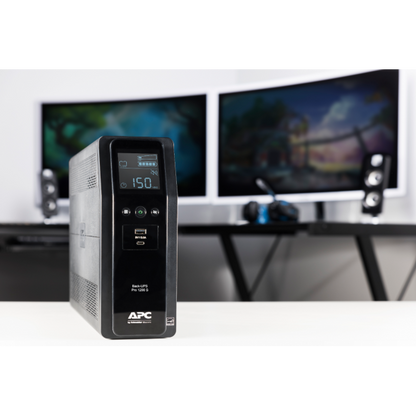 APC BACK UPS PRO BR 1200VA sistema de alimentación ininterrumpida (UPS) Línea interactiva 1,2 kVA 720 W 8 toma(s) AC [BR1200SI] 