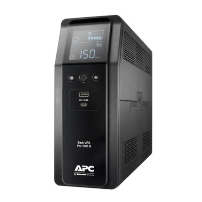 APC BR1600SI Sistema de alimentación ininterrumpida (UPS) Línea interactiva 1,6 kVA 960 W 8 toma(s) AC [BR1600SI] 