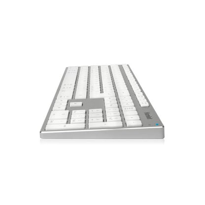 Hamlet XKKITA-MCBT Italian Bluetooth keyboard Silver, White [XKKITA-MCBT] 
