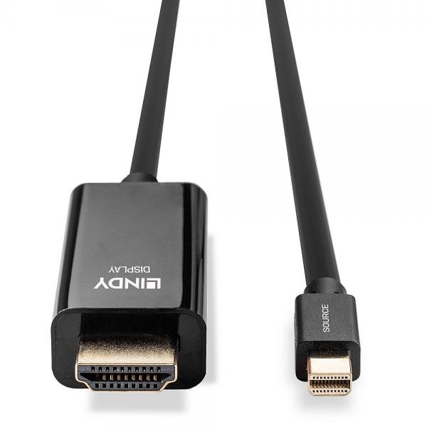 LINDY CAVO MINI DISPLAYPORT/HDMI 4K30 (DP: PASSIVO [36928]