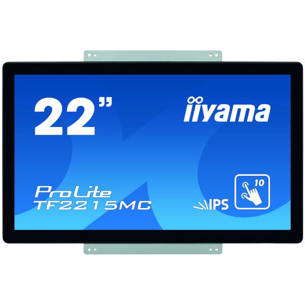 iiyama ProLite TF2215MC-B2 Monitor PC 54,6 cm (21.5") 1920 x 1080 Pixel Full HD LED Touch screen Multi utente Nero [TF2215MC-B2]