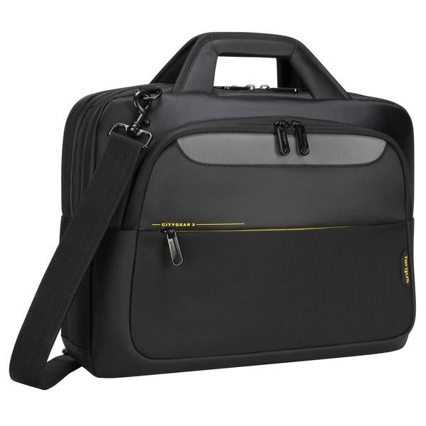 Targus 15 - 17.3 inch CityGear Slim Topload Laptop Case - Black [TCG470GL]