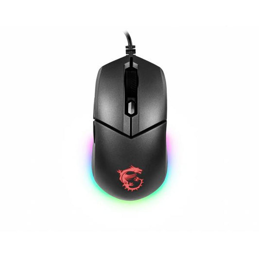 MSI MOUSE GAMING CLUTCH GM11 WIRED RED LED OPTICAL SENSOR [S12-0401650-CLA]