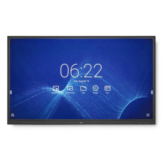 NEC MultiSync CB861Q 2,18 m (86") IPS 4K Ultra HD Touch screen Pannello piatto per segnaletica digitale Nero [60004825]