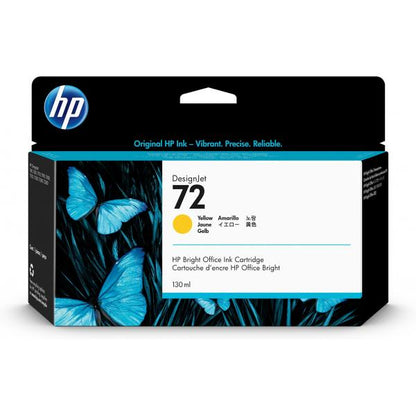 HP Cartuccia inchiostro giallo 72, 130 ml [C9373A]