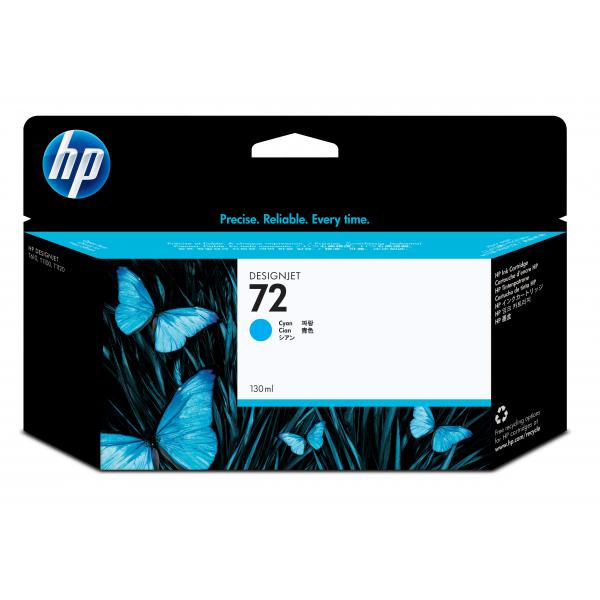 HP Cartuccia inchiostro ciano 72, 130 ml [C9371A]