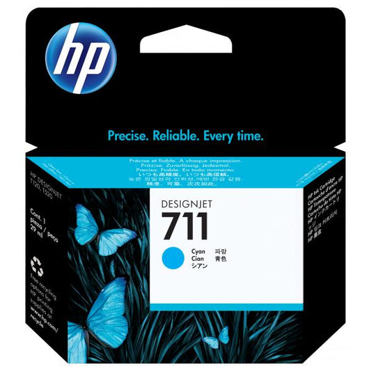 HP CART INK CIANO PER PLOTTER T120 - T520 N. 711 [CZ130A]