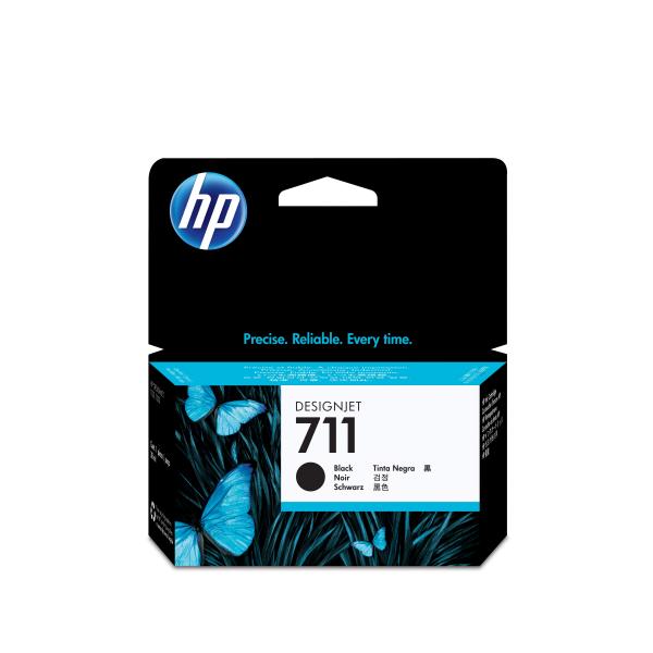 HP CART INK NERO PER PLOTTER T120 - T520 N.711 [CZ129A]