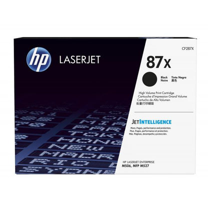 TONER HP NEGRO 87X 18.000 PAGINAS PARA M5XX [CF287X]