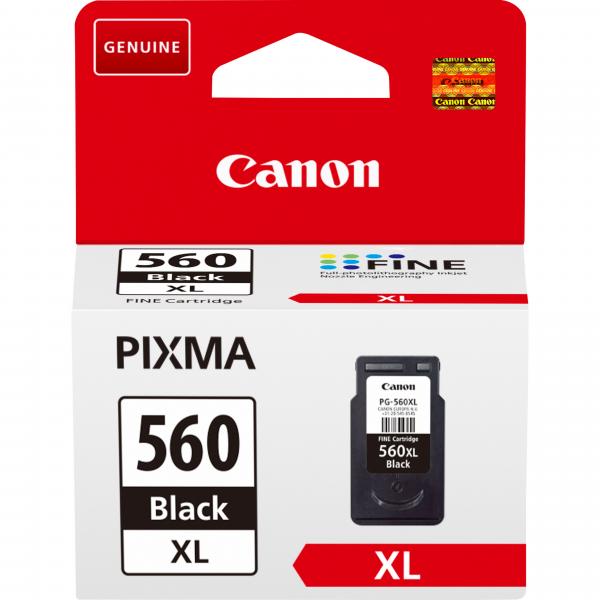 Canon CRG PG-560XL Black XL Ink Cartridge [3712C001]