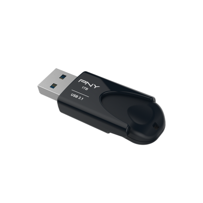 PNY Unidad Flash USB Attaché 4 1000 GB USB Tipo A 3.2 Gen 1 (3.1 Gen 1) Negro [FD1TBATT431KK-EF] 