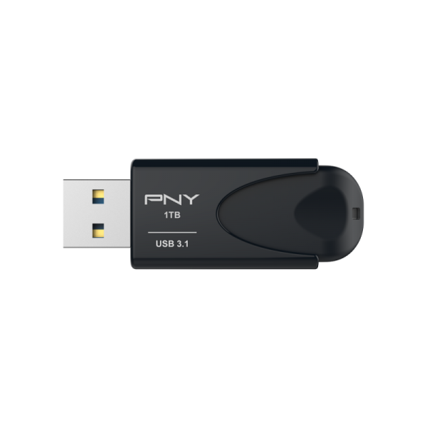 PNY Unidad Flash USB Attaché 4 1000 GB USB Tipo A 3.2 Gen 1 (3.1 Gen 1) Negro [FD1TBATT431KK-EF] 