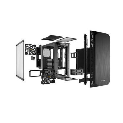 BE QUIET! CASE ATX PURE BASE 500 WINDOW BLACK, 2XUSB 3.2, 7 SLOT ESPANSIONE, 2X3.5/5X2.5 DRIVE B [BGW34]