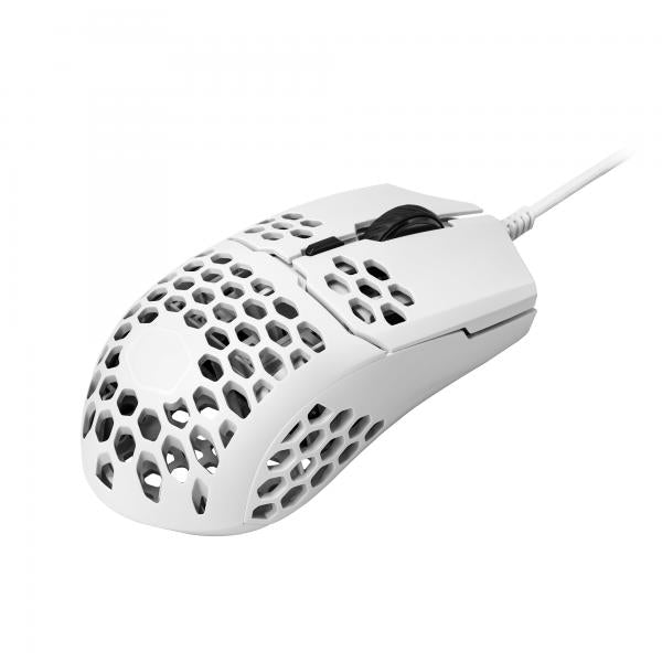 COOLER MASTER MOUSE GAMING WIRED MASTERMOUSE MM710 OPTICAL USB 16000 DPI COLORE BIANCO [MM-710-WWOL1]