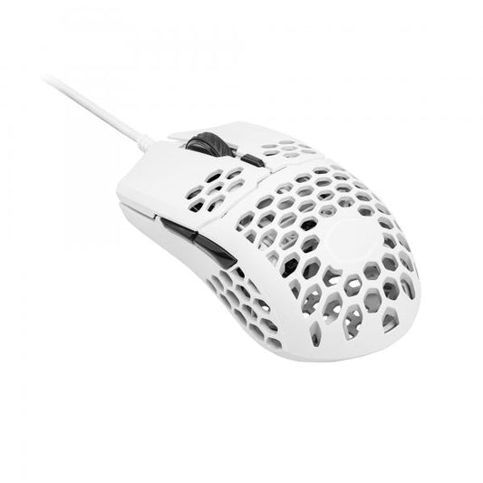 COOLER MASTER MOUSE GAMING WIRED MASTERMOUSE MM710 OPTICAL USB 16000 DPI COLOR WHITE [MM-710-WWOL1] 