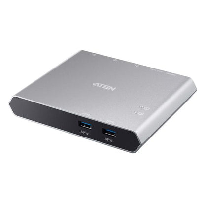 Aten Switch dock USB-C Gen 1 a 2 porte con pass-through dell'alimentazione US3310-AT [US3310-AT]