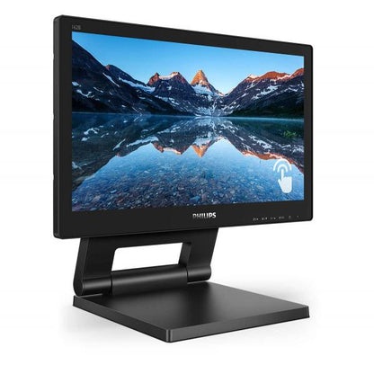 MONITOR PHILIPS TÁCTIL 15.6 1366x768, IP54, 1O PUNTOS TÁCTILES, VGA/DVI/DP/HDMI, MULTIMEDIA [162B9T]