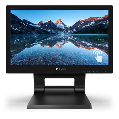 Philips 162B9T/00 Monitor PC 39,6 cm (15.6") 1366 x 768 Pixel HD LCD Touch screen Nero [162B9T/00]