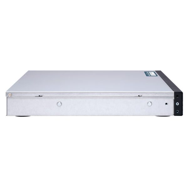 QNAP EDGE Guardian 1600P, 16 1GbE PoE ports with 2 RJ45 and SFP+ combo port. 370W PoE power budget, Intel CeleronJ4115, 2 X 2.5" SSD/HDD, 2 x PCIe Gen 2x2 slots, 1 X USB3.0, 2 X USB 2.0, 1 [QGD-1600P-8G]