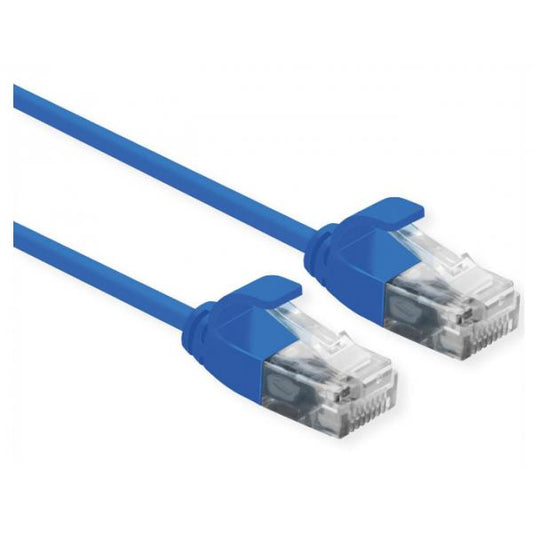 ROLINE UTP DATA CENTER PATCH CORD CAT.6A (CLASS EA) LSOH SLIM 3 M BLU [21.15.3946]