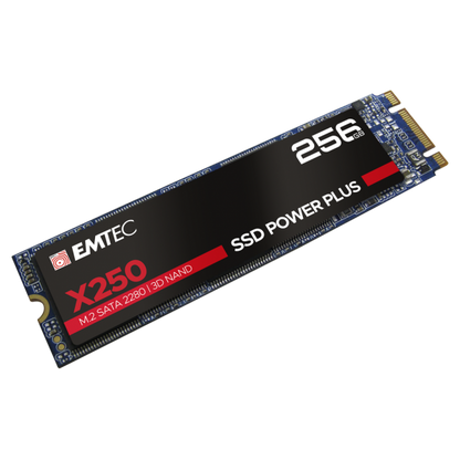 Emtec X250 M.2 256GB Serial ATA III 3D NAND [ECSSD256GX250]