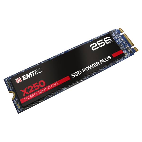 Emtec X250 M.2 256 GB Serial ATA III 3D NAND [ECSSD256GX250]