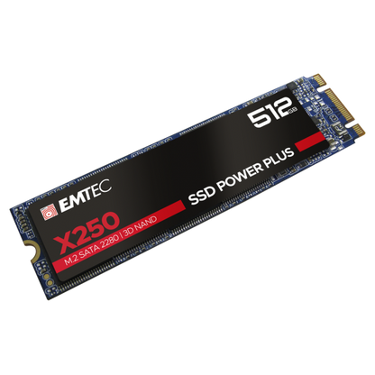 Emtec X250 M.2 512 GB Serial ATA III 3D NAND [ECSSD512GX250]