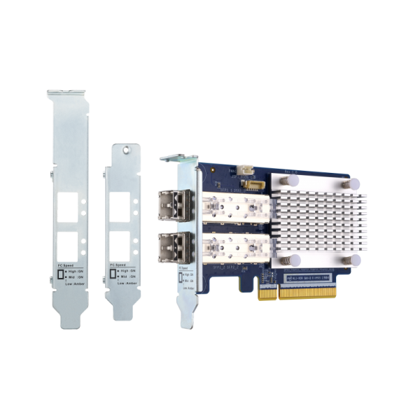 QNAP QXP-16G2FC scheda di rete e adattatore Interno Fibra 14025 Mbit/s [QXP-16G2FC]