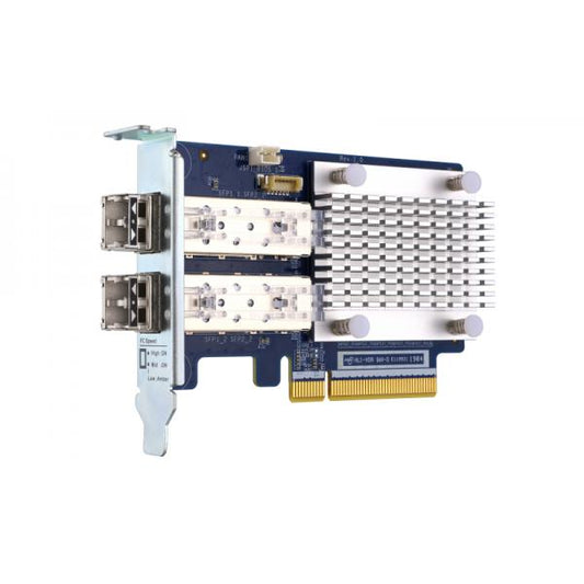QNAP QXP-16G2FC scheda di rete e adattatore Interno Fibra 14025 Mbit/s [QXP-16G2FC]