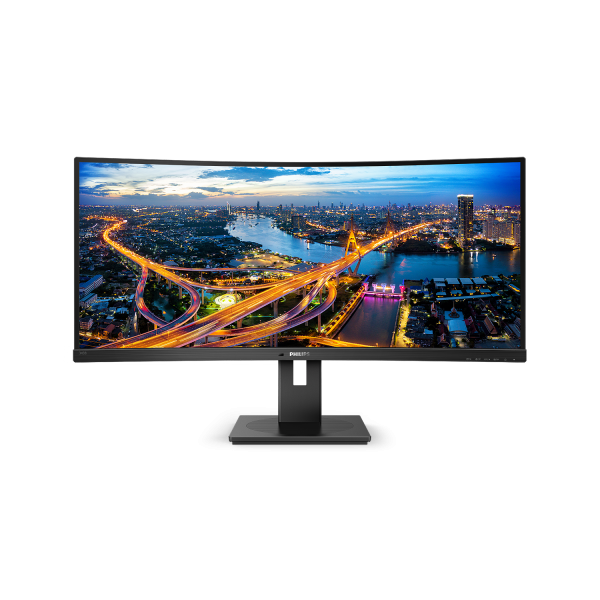 Philips B-Line - 34 inch - Curved - UltraWide Quad HD LED Monitor - 3440x1440 - HAS [345B1C/00]