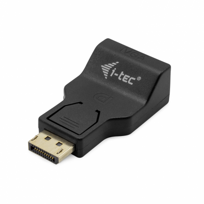 i-tec DP2VGAADA adattatore per inversione del genere dei cavi DisplayPort VGA Nero [DP2VGAADA]