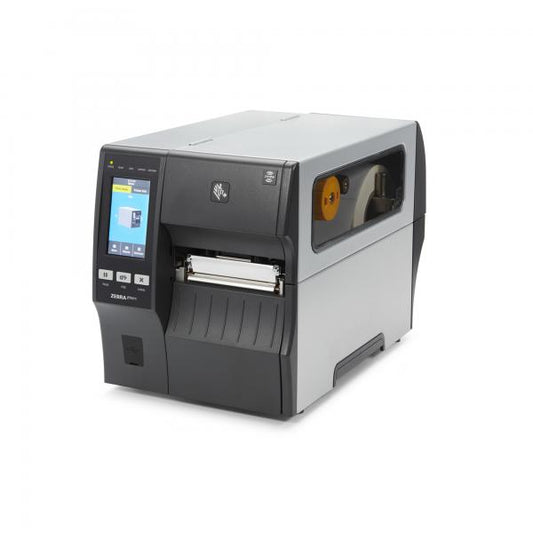 Zebra ZT411 Industrial Direct Thermal Transfer Printer - Monochrome - Ethernet - USB - Yes - Serial - Bluetooth - rewinder - peeler [ZT41142-T4E0000Z]