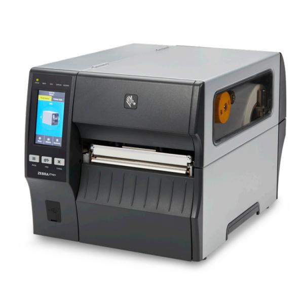 Zebra ZT421 Industrial Direct Thermal/Thermal Transfer Printer - Label Print - Ethernet - USB - Serial - Bluetooth [ZT42163-T2E0000Z]