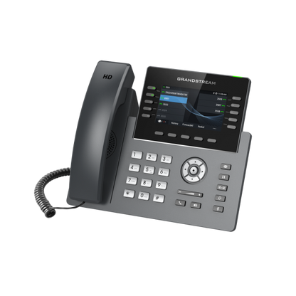 Grandstream GRP-2615 -Wi-Fi IP Phone, 5 account SIP, 10 tasti di linea, Porte Gigabit con PoE, Bluetooth, 40 tasti BLF GRP-2615 [GRP-2615]