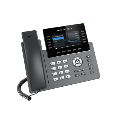 Grandstream GRP-2615 -Wi-Fi IP Phone, 5 account SIP, 10 tasti di linea, Porte Gigabit con PoE, Bluetooth, 40 tasti BLF GRP-2615 [GRP-2615]