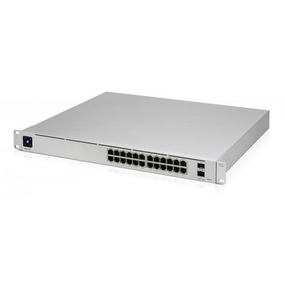 Conmutador UniFi Ubiquiti Networks - 24 puertos - Administrado - Montaje en rack [USW-PRO-24-POE] 