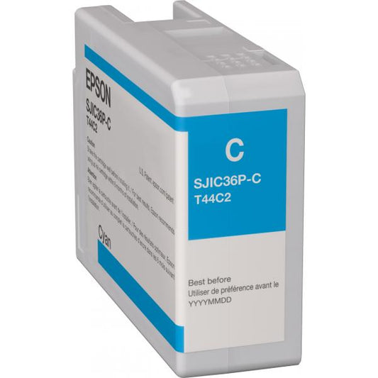 Epson SJIC36P(C) cartuccia d'inchiostro Ciano [C13T44C240]
