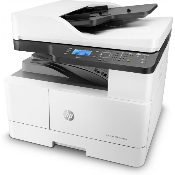 HP MULTIF. LASER A3 B/N, LASERJET M443NDA, 24PPM, ADF, USB/LAN, 3 IN 1 [8AF72A]