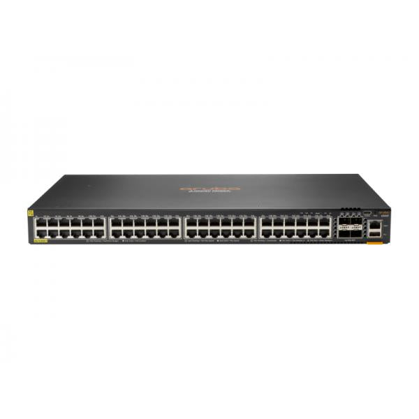 Hp Aruba 6300F 48-port 1GbE Class 4 PoE and 4-port SFP56 Managed Switch [JL665A#ABB]