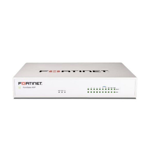 Fortinet FortiGate 60F firewall (hardware) Desktop 10 Gbit/s [FG-60F-BDL-950-12]