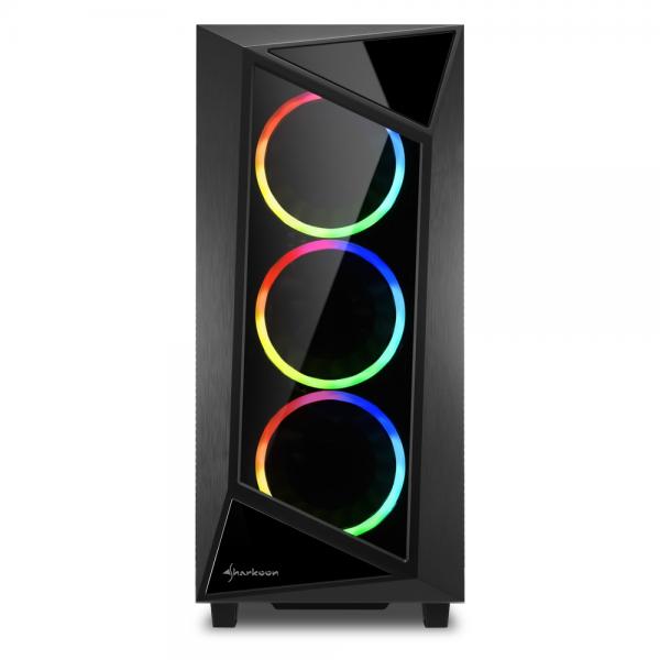 SHARKOON CASE REV200 ATX 7 SLOTS EXPANSION 2 USB 3.0, 2 USB 2.0, DRIVE BAY DA 2,5"/3,5" [REV200]