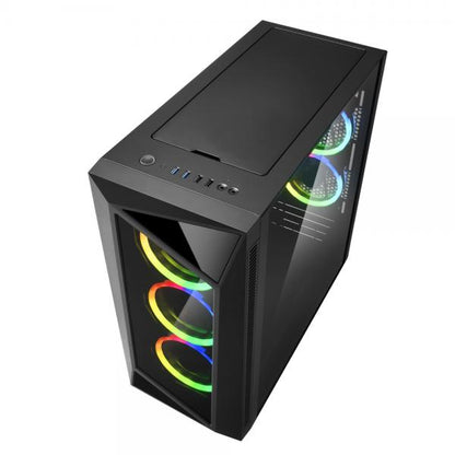 SHARKOON CASE REV200 ATX 7 SLOTS EXPANSION 2 USB 3.0, 2 USB 2.0, DRIVE BAY DA 2,5"/3,5" [REV200]