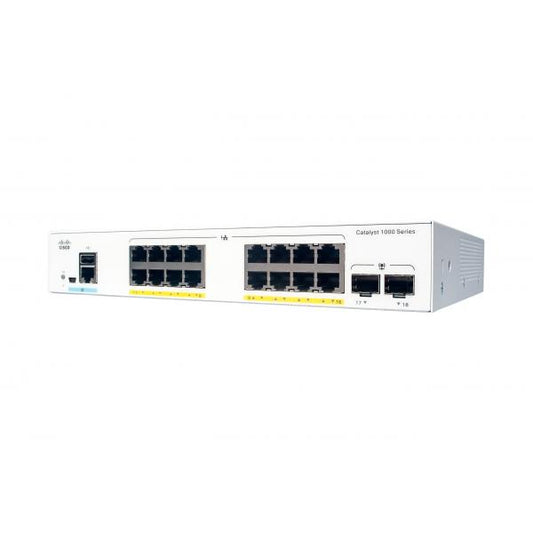 Cisco Systems Catalyst 1000 16 puertos GE - POE - 2x1G SFP [C1000-16P-2G-L] 