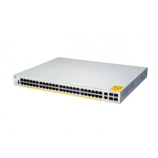 Cisco Catalyst C1000-48P-4G-L switch di rete Gestito L2 Gigabit Ethernet (10/100/1000) Supporto Power over Ethernet (PoE) Grigio [C1000-48P-4G-L]