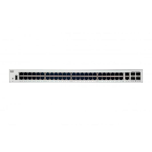 Cisco Catalyst C1000-48T-4G-L switch di rete Gestito L2 Gigabit Ethernet (10/100/1000) Grigio [C1000-48T-4G-L]